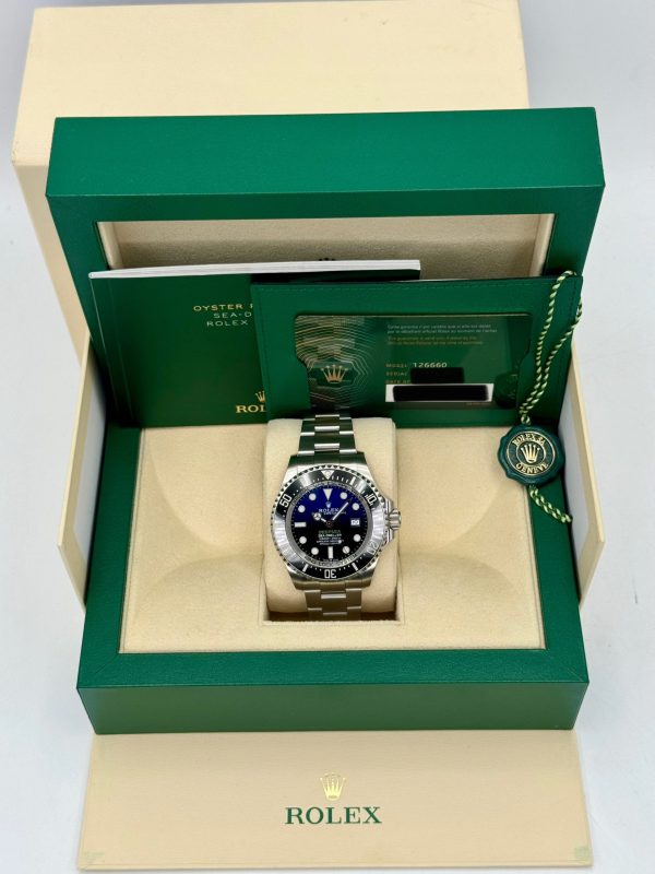 2022 Rolex Deepsea “James Cameron” 44mm 126660 Blue Dial (No. 4 of 4) for sale
