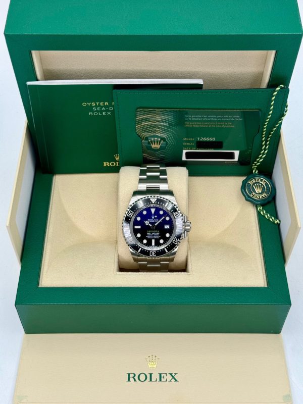 2022 Rolex Deepsea “James Cameron” 44mm 126660 Blue Dial (No. 4 of 4) for sale