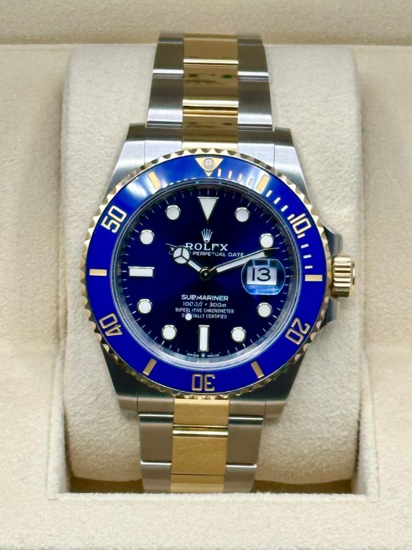 2023 Rolex Submariner “Bluesy” 41mm 126613LB Two-Tone Blue Dial (Unworn) for sale