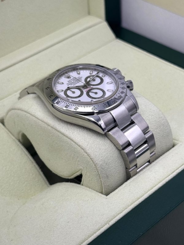 2007 Rolex Daytona 40mm 116520 Stainless Steel White Dial for sale