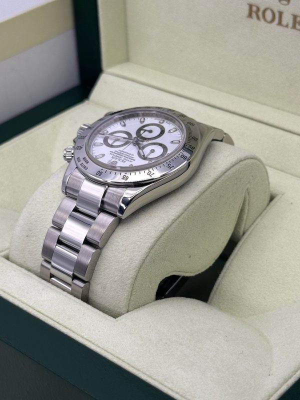 2007 Rolex Daytona 40mm 116520 Stainless Steel White Dial for sale