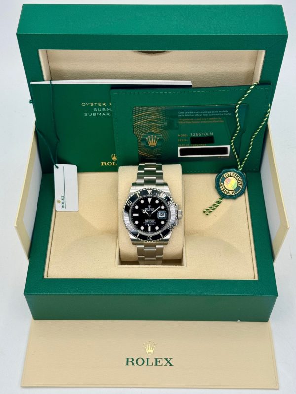 2024 Rolex Submariner 41mm 126610LN Stainless Steel Black Dial (No. 1 of 2) for sale