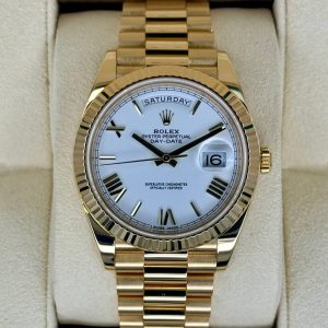 2019 Rolex Day-Date 40mm 228238 Presidential White Dial (No. 2 of 2) for sale