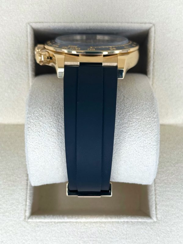 2024 Rolex Daytona 40mm 126518LN Yellow Gold Oysterflex Black Dial (Unworn) for sale