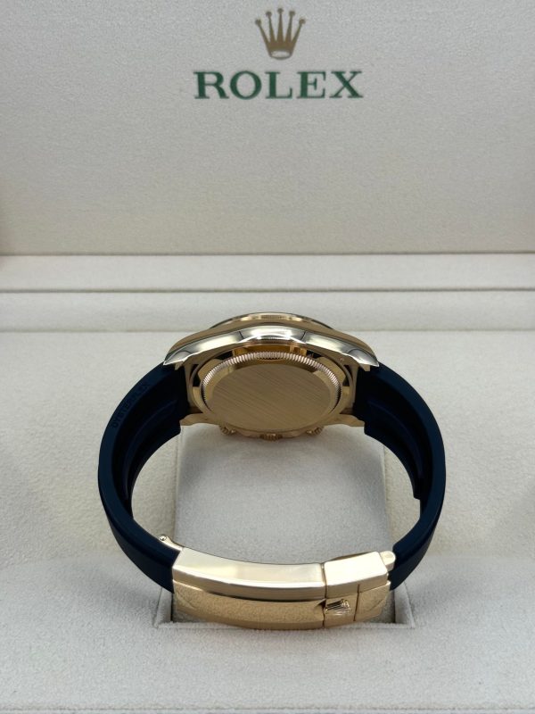 2024 Rolex Daytona 40mm 126518LN Yellow Gold Oysterflex Black Dial (Unworn) for sale