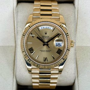 2021 Rolex Day-Date 40mm 228238 Presidential Champagne Dial for sale