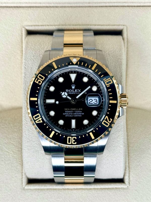 2022 Rolex Sea-Dweller 43mm 126603 Two-Tone Black Dial (No. 2 of 2) for sale