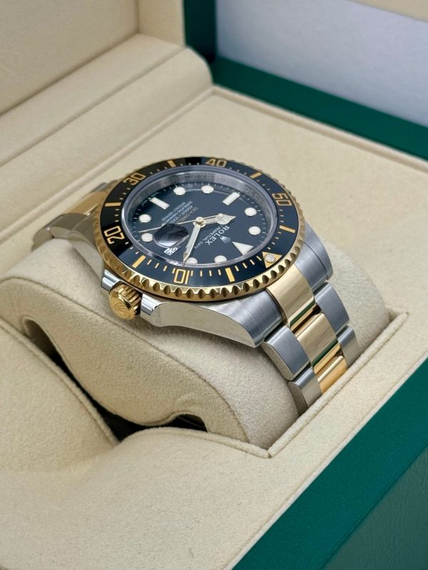 2022 Rolex Sea-Dweller 43mm 126603 Two-Tone Black Dial (No. 2 of 2) for sale