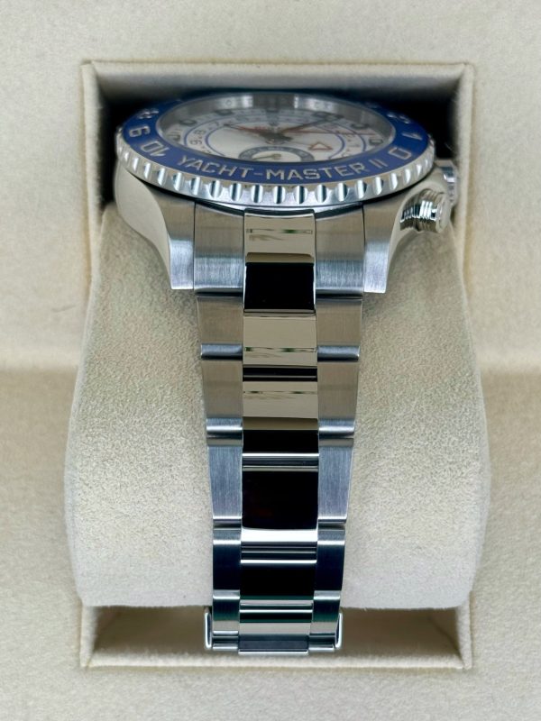 2016 Rolex Yacht-Master II 44mm 116680 Stainless Steel White Dial (No. 2 of 2) for sale