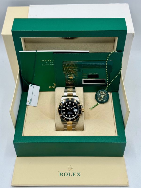 2024 Rolex Submariner 41mm 126613LN Two-Tone Black Dial for sale
