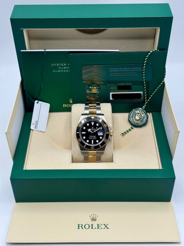 2024 Rolex Submariner 41mm 126613LN Two-Tone Black Dial for sale
