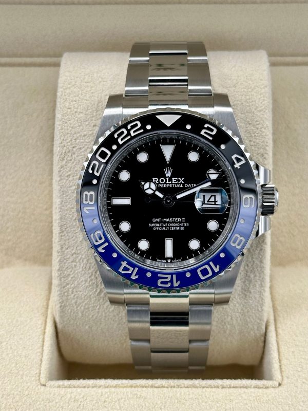 2023 Rolex GMT-Master II “Batman” 40mm 126710BLNR Oyster (No. 2 of 8) for sale