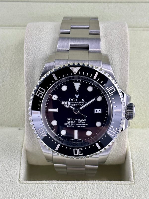 2014 Rolex Deepsea 44mm 116660 Stainless Steel Black Dial for sale
