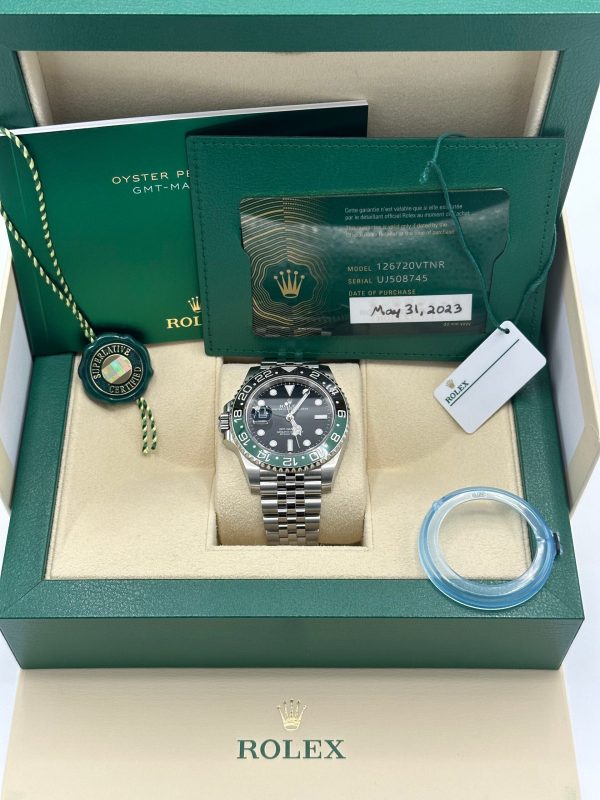 2023 Rolex GMT Master-II “Sprite” 40mm 126720VTNR Jubilee (No. 1 of 2) for sale