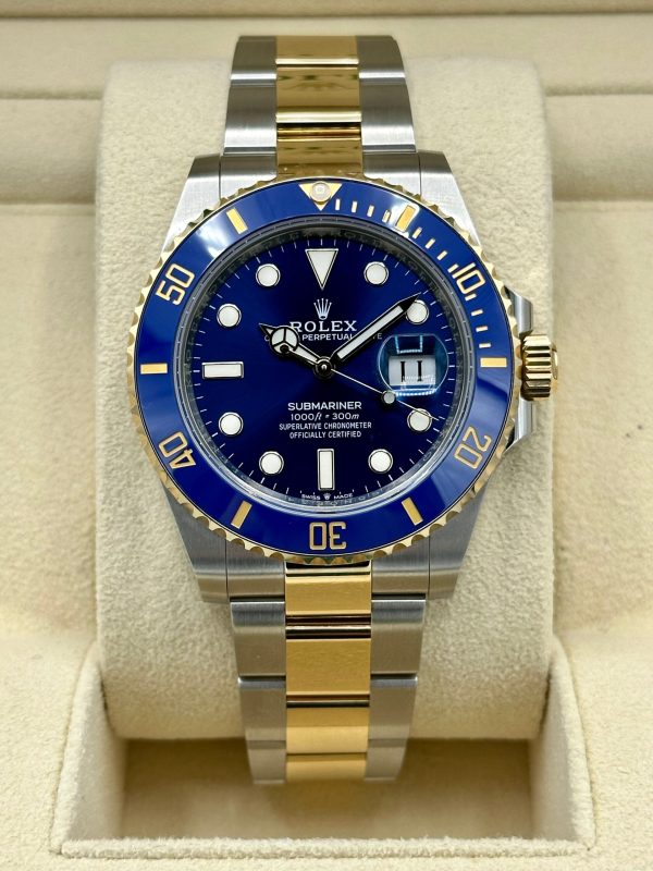 2023 Rolex Submariner “Bluesy” 126613LB Two-Tone Blue Dial (Unworn) for sale