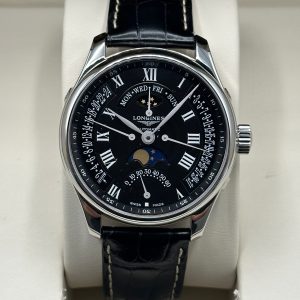 2017 Longines L2.739.4.51.6 Master Moonphase GMT for sale