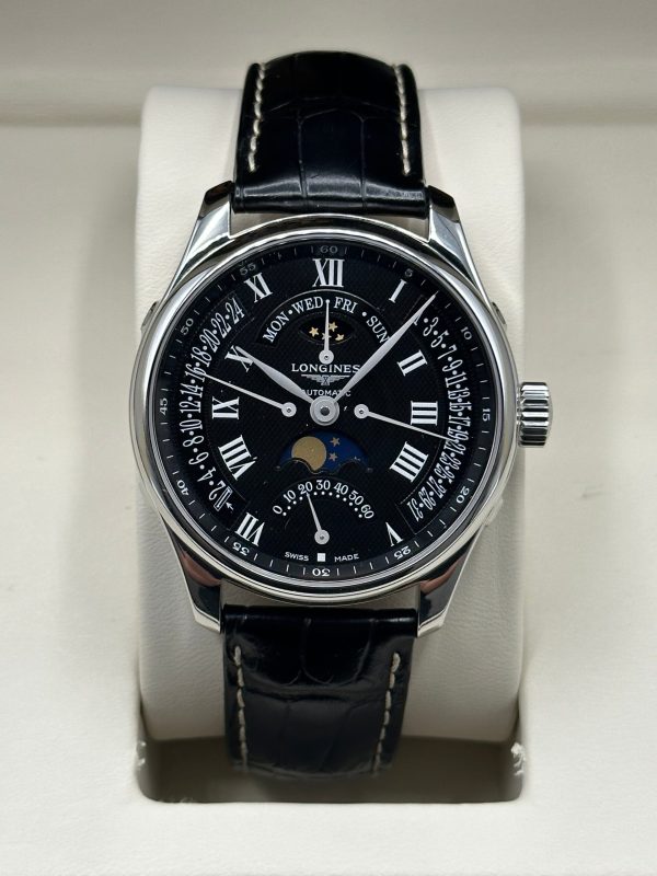 2017 Longines L2.739.4.51.6 Master Moonphase GMT for sale