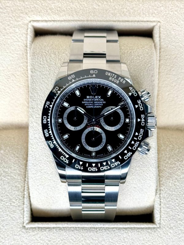 2023 Rolex Daytona 40mm 116500LN Stainless Steel Black Dial (Unworn) for sale