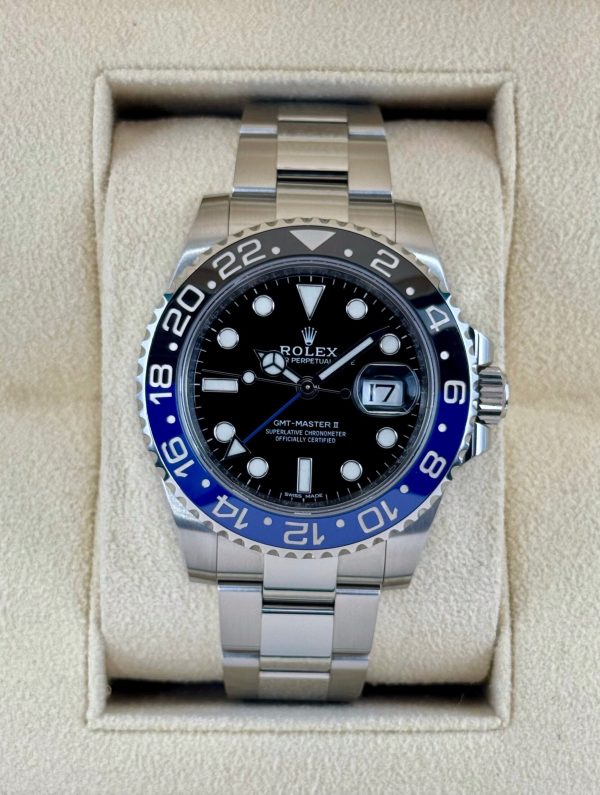 2016 Rolex GMT-Master II “Batman” 40mm 116710BLNR Oyster (No. 1 of 2) for sale
