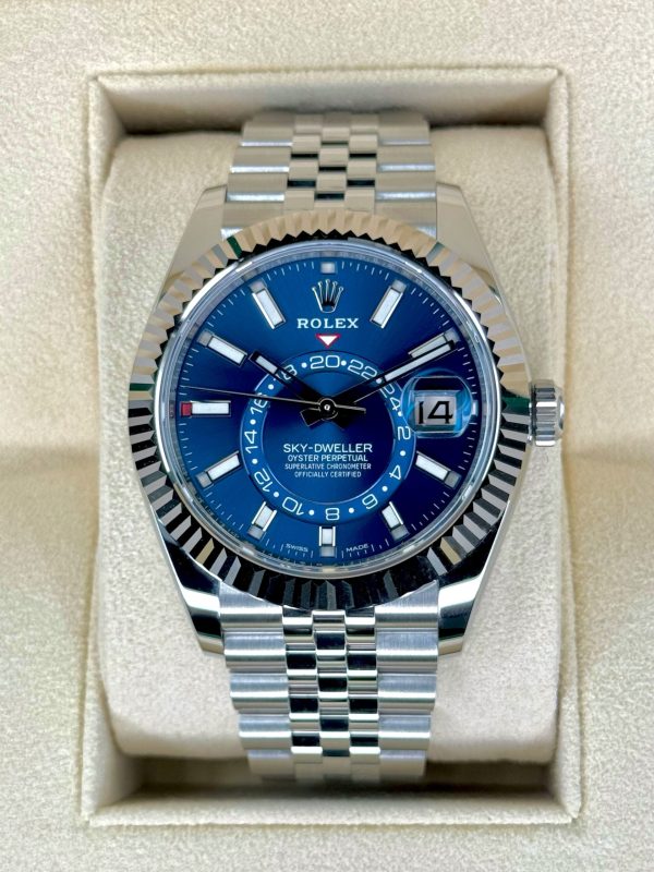 2023 Rolex Sky-Dweller 42mm 326934 Jubilee Blue Dial (Unworn) (No. 2 of 2) for sale