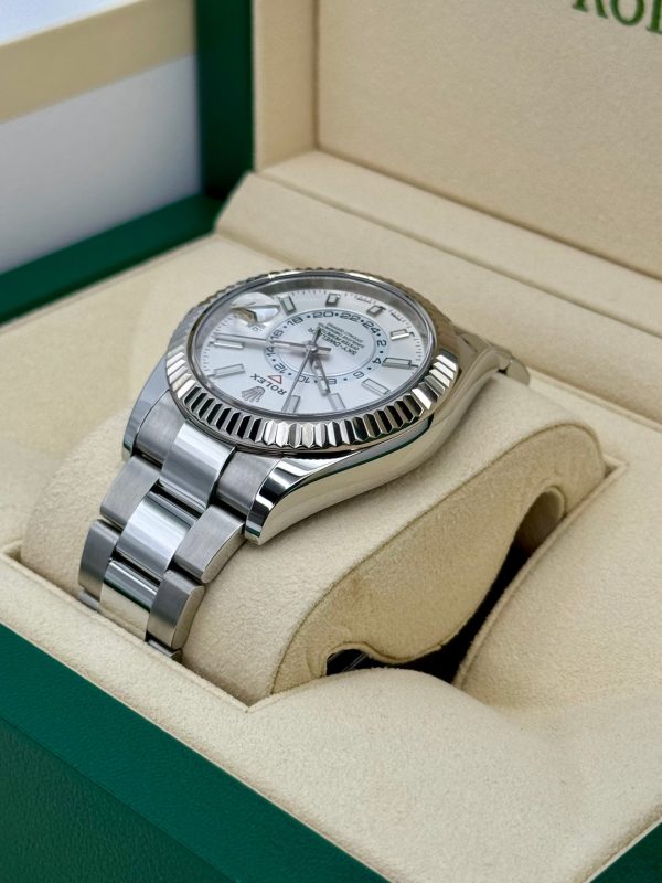 2023 Rolex Sky-Dweller 42mm 326934 Stainless Steel Oyster White Dial for sale