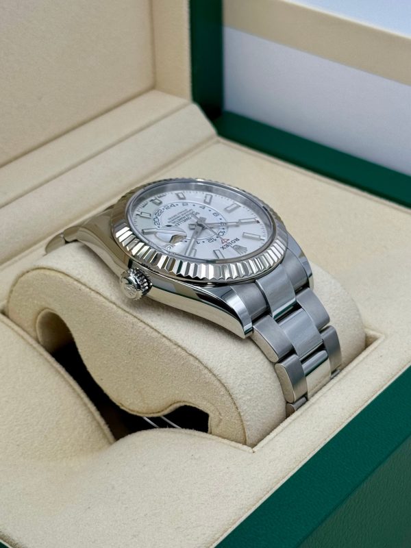 2023 Rolex Sky-Dweller 42mm 326934 Stainless Steel Oyster White Dial for sale