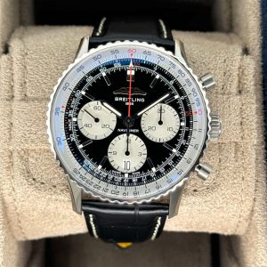 2024 Breitling Chronograph 42mm AB0139 Stainless Steel Black Dial (Unworn) for sale