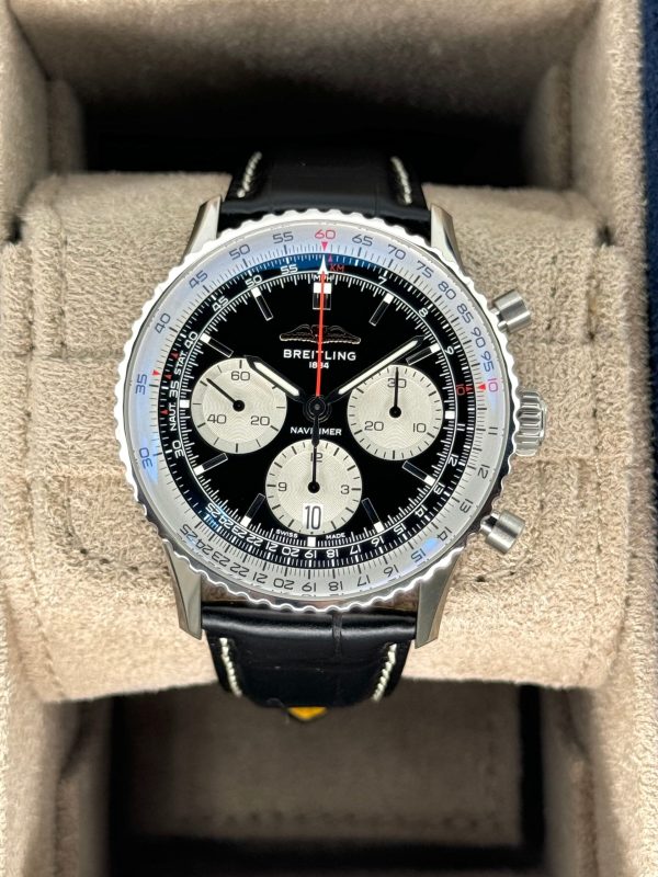 2024 Breitling Chronograph 42mm AB0139 Stainless Steel Black Dial (Unworn) for sale