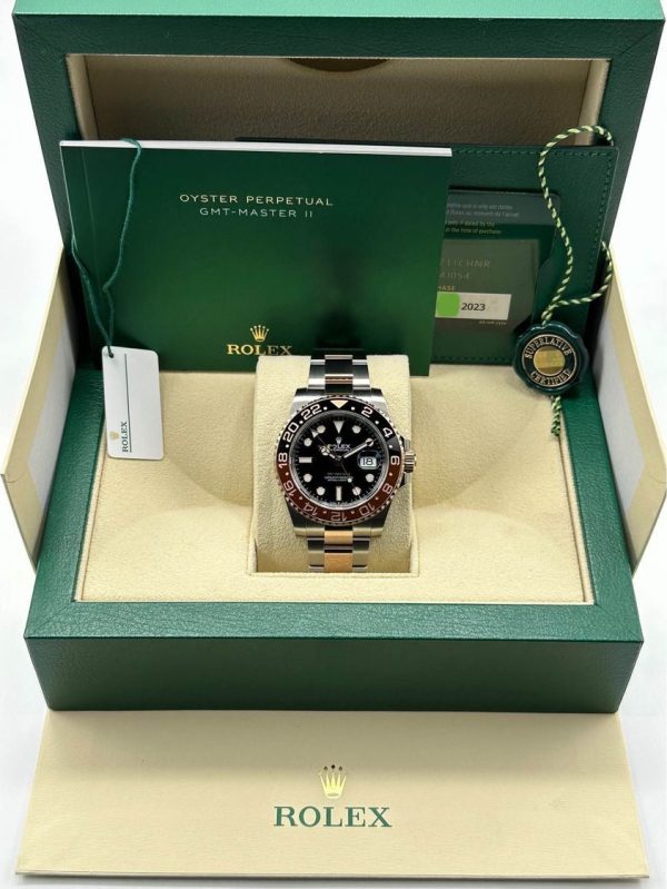 2023 Rolex GMT-Master II “Rootbeer” 126711CHNR Two-Tone (Unworn) (No. 2 of 2) for sale