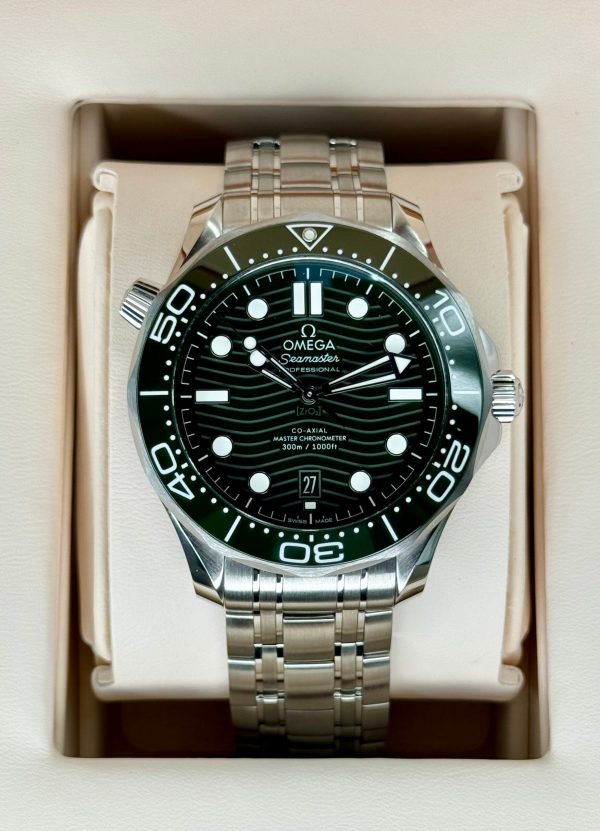 2023 Omega Seamaster Diver 300M 42mm 21030422110001 Green Dial (Unworn) for sale