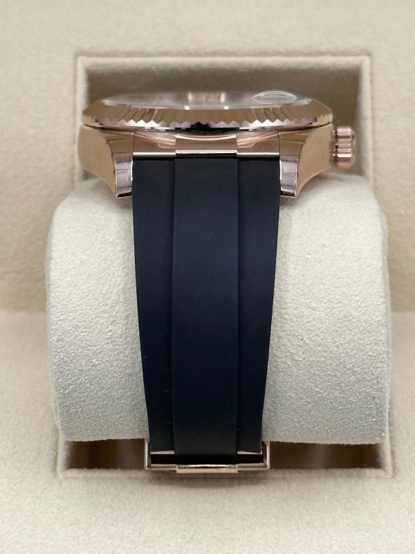 2023 Rolex Sky-Dweller 336235 Rose Gold Oysterflex Chocolate Dial (Unworn) for sale