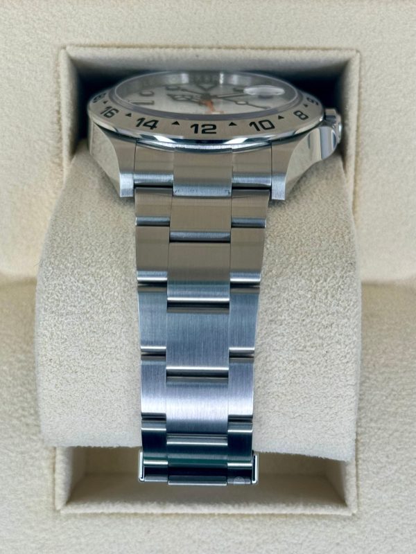 2024 Rolex Explorer II 42mm 226570 Stainless Steel Polar White Dial for sale