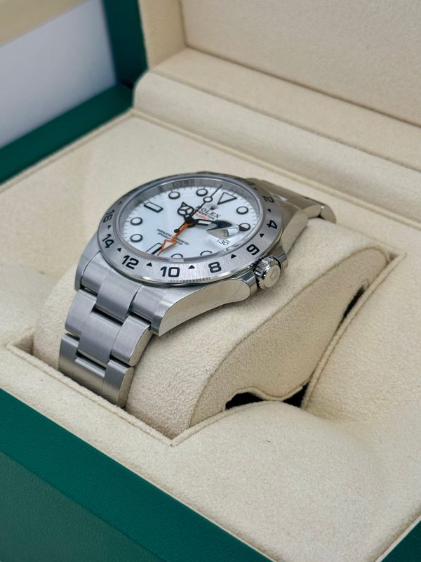 2024 Rolex Explorer II 42mm 226570 Stainless Steel Polar White Dial for sale