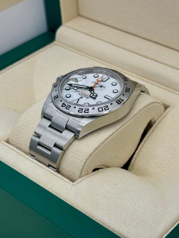2024 Rolex Explorer II 42mm 226570 Stainless Steel Polar White Dial for sale