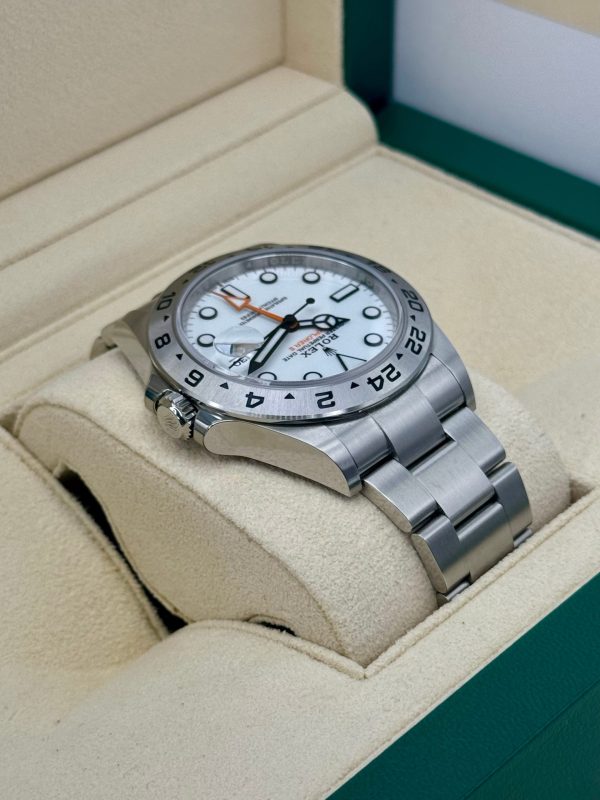 2024 Rolex Explorer II 42mm 226570 Stainless Steel Polar White Dial for sale