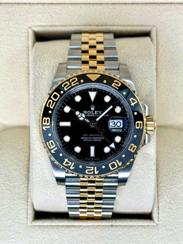 2024 Rolex GMT-Master II 40mm 126713GRNR Two-Tone Jubilee Black Dial (No. 2 of 4) for sale