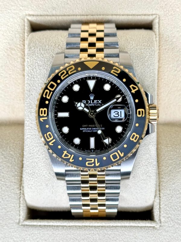 2024 Rolex GMT-Master II 40mm 126713GRNR Two-Tone Jubilee Black Dial (No. 1 of 4) for sale