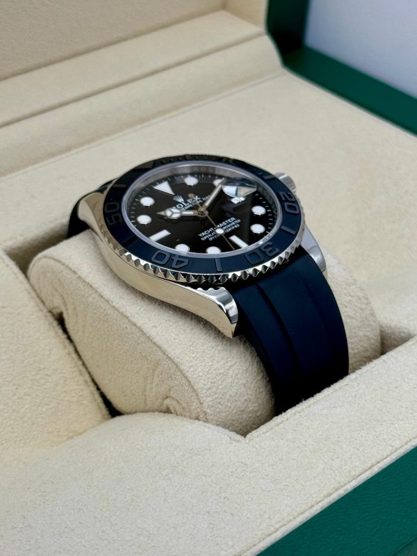 2023 Rolex Yacht-Master 42mm 226659 White Gold Oysterflex Black Dial for sale