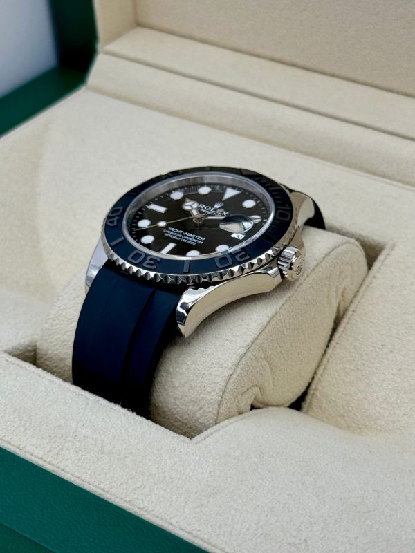 2023 Rolex Yacht-Master 42mm 226659 White Gold Oysterflex Black Dial for sale
