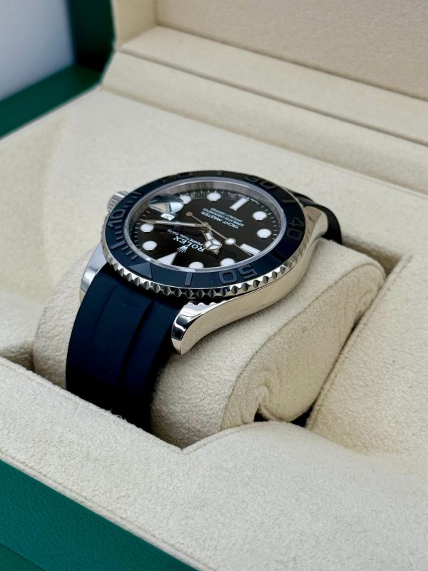 2023 Rolex Yacht-Master 42mm 226659 White Gold Oysterflex Black Dial for sale