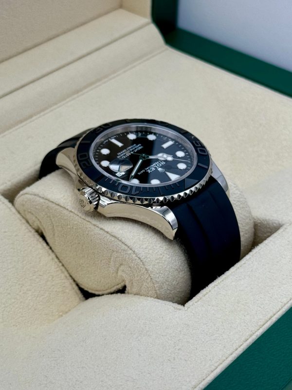 2023 Rolex Yacht-Master 42mm 226659 White Gold Oysterflex Black Dial for sale