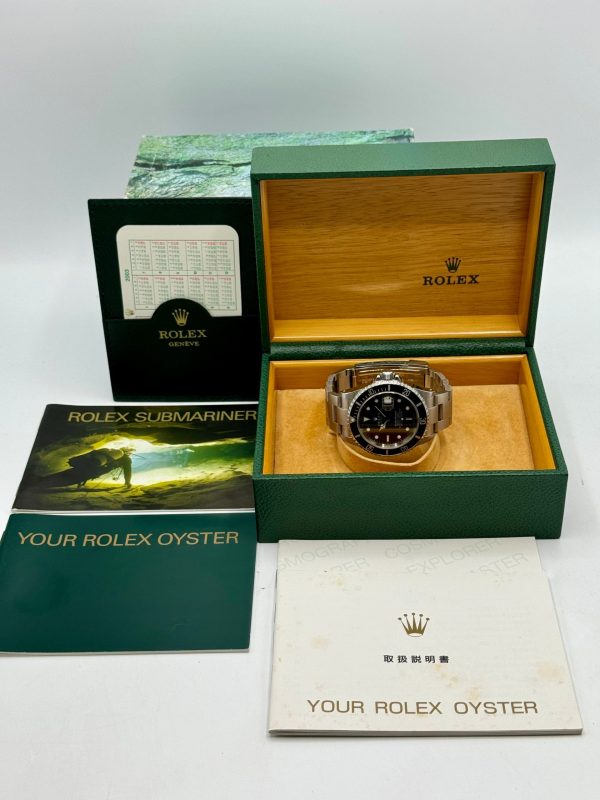 2002 Rolex Submariner Date 40mm 16610 Stainless Steel Black Dial (No. 2 of 2) for sale