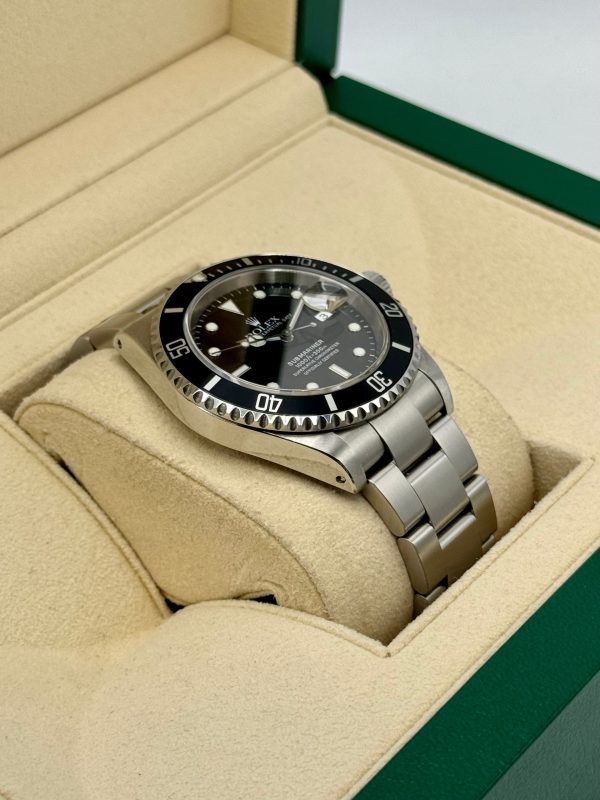 2002 Rolex Submariner Date 40mm 16610 Stainless Steel Black Dial (No. 2 of 2) for sale