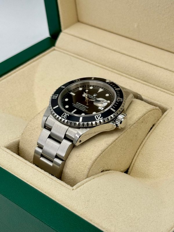 2002 Rolex Submariner Date 40mm 16610 Stainless Steel Black Dial (No. 2 of 2) for sale