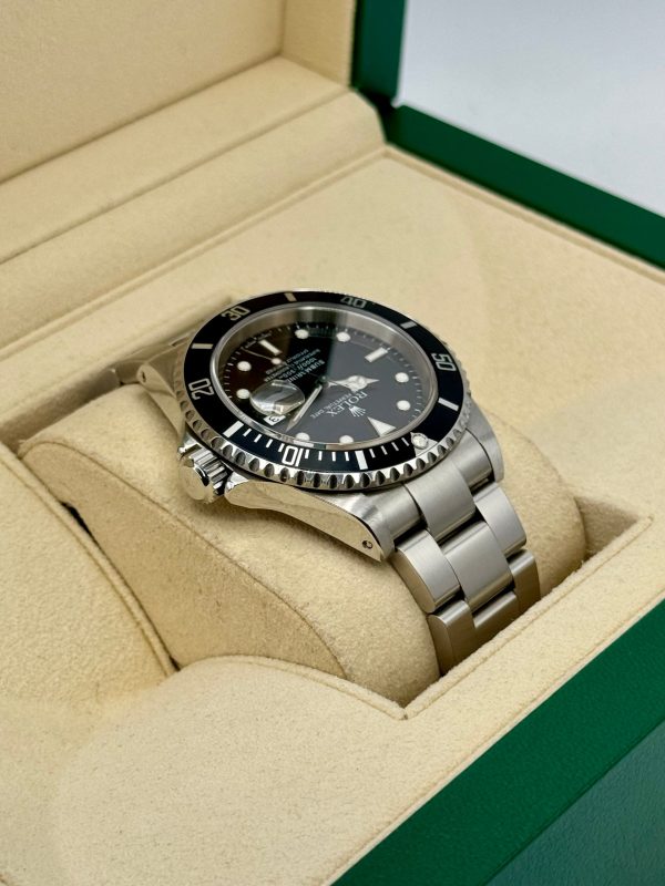 2002 Rolex Submariner Date 40mm 16610 Stainless Steel Black Dial (No. 2 of 2) for sale