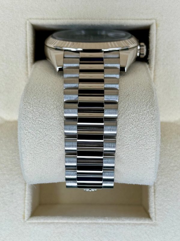 2023 Rolex Day-Date 40mm 228239 White Gold Olive Dial for sale