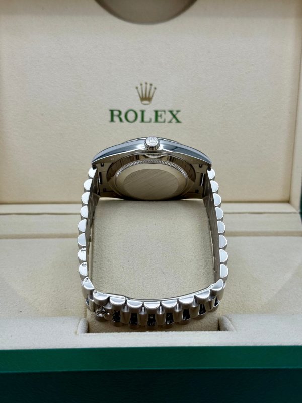 2023 Rolex Day-Date 40mm 228239 White Gold Olive Dial for sale