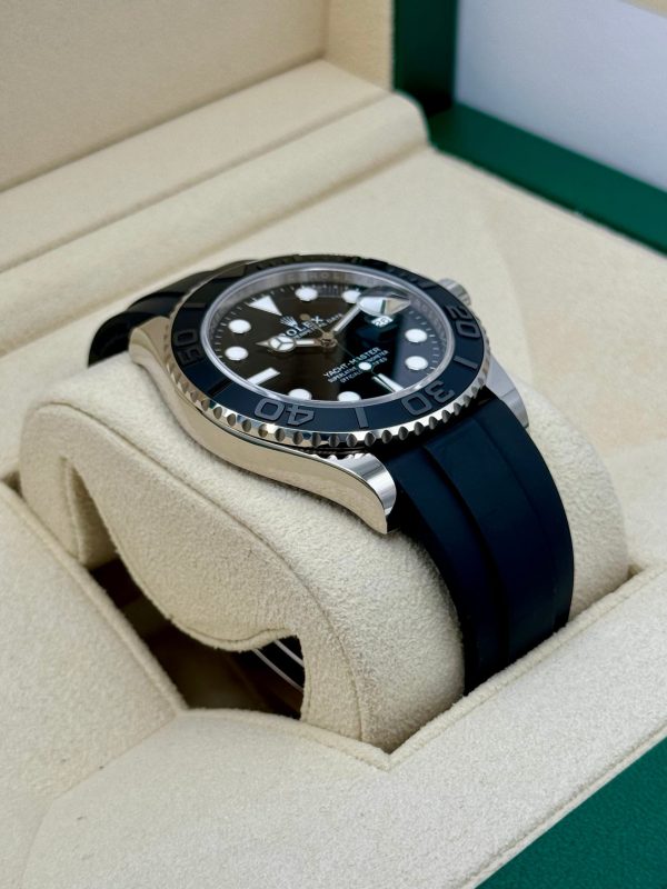 2024 Rolex Yacht-Master 42mm 226659 White Gold Oysterflex Black Dial (Unworn) for sale
