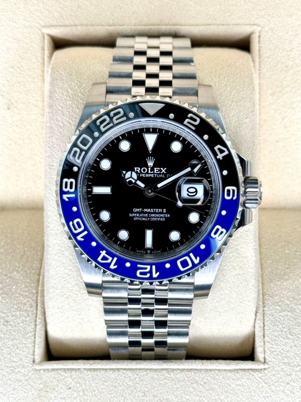 2021 Rolex GMT-Master II “Batgirl” 40mm 126710BLNR Jubilee Black Dial (No. 2 of 2) for sale