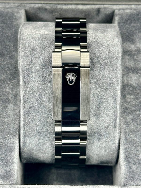 2023 Rolex Milgauss “Blaken” 40mm 116400GV DLC Black Green Viper (Unworn) for sale